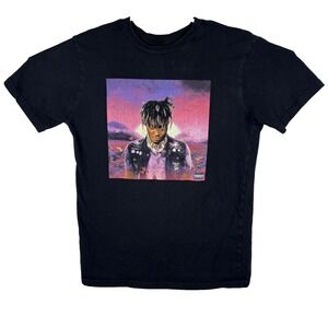 Juice WRLD Legends Never Die T-Shirt Men's Medium Black Rap Hip Hop Graphic Tee